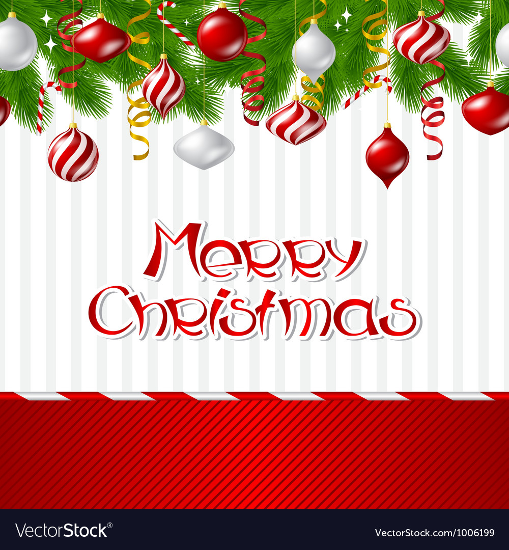 merry christmas background vector
