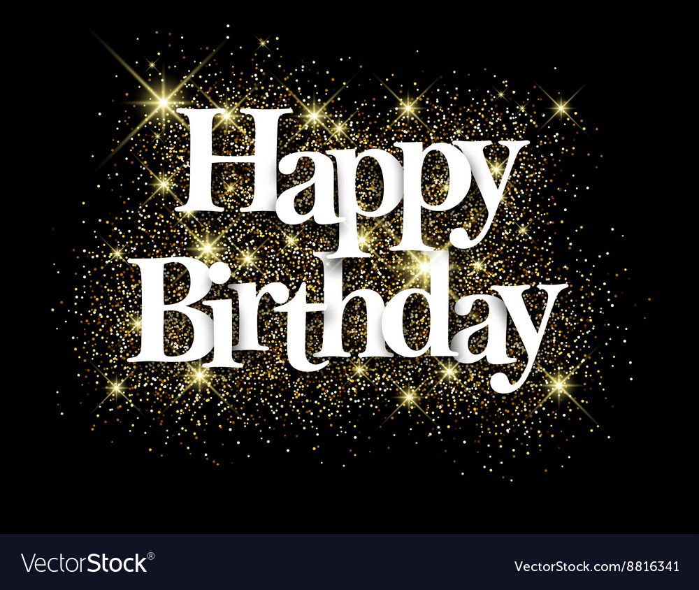 happy birthday black background royalty free vector image happy birthday background black and white