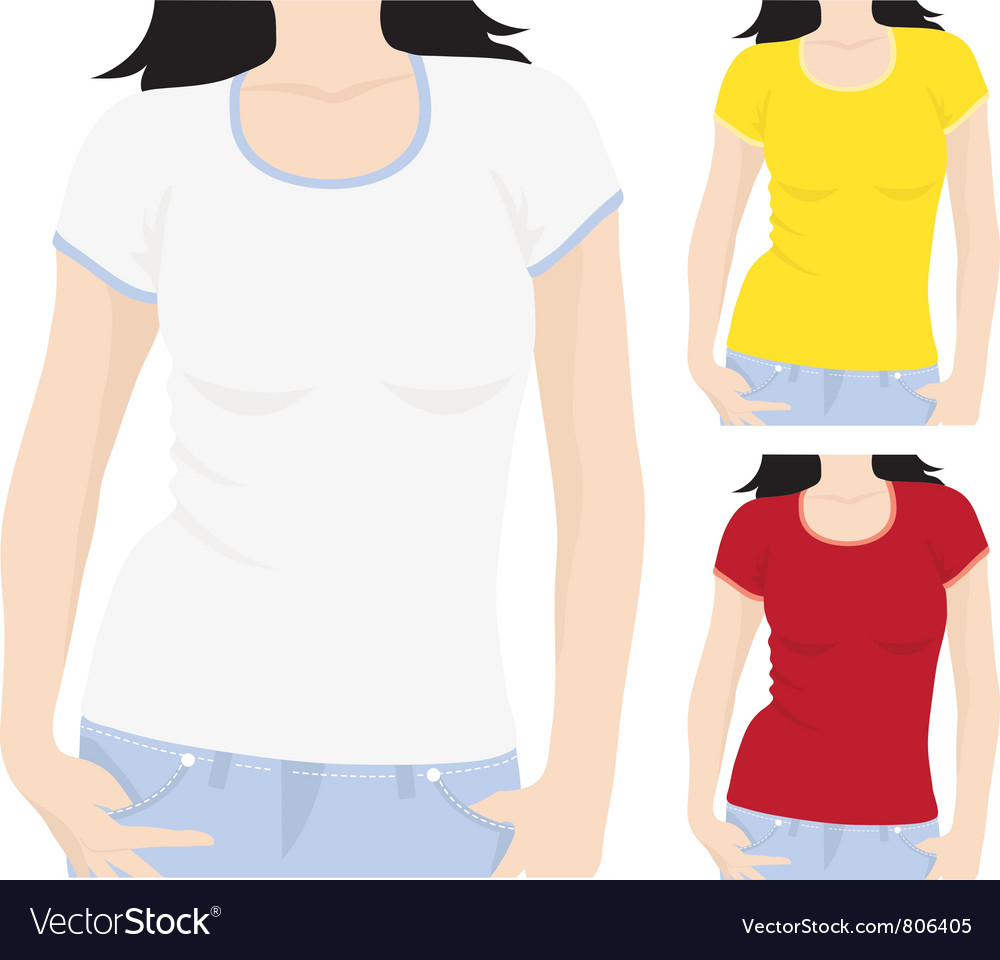 women s t shirt template