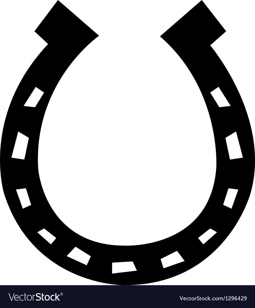 Download Horse shoe Royalty Free Vector Image - VectorStock