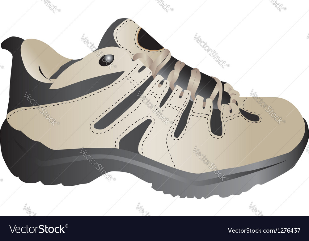 Running shoe Royalty Free Vector Image - VectorStock