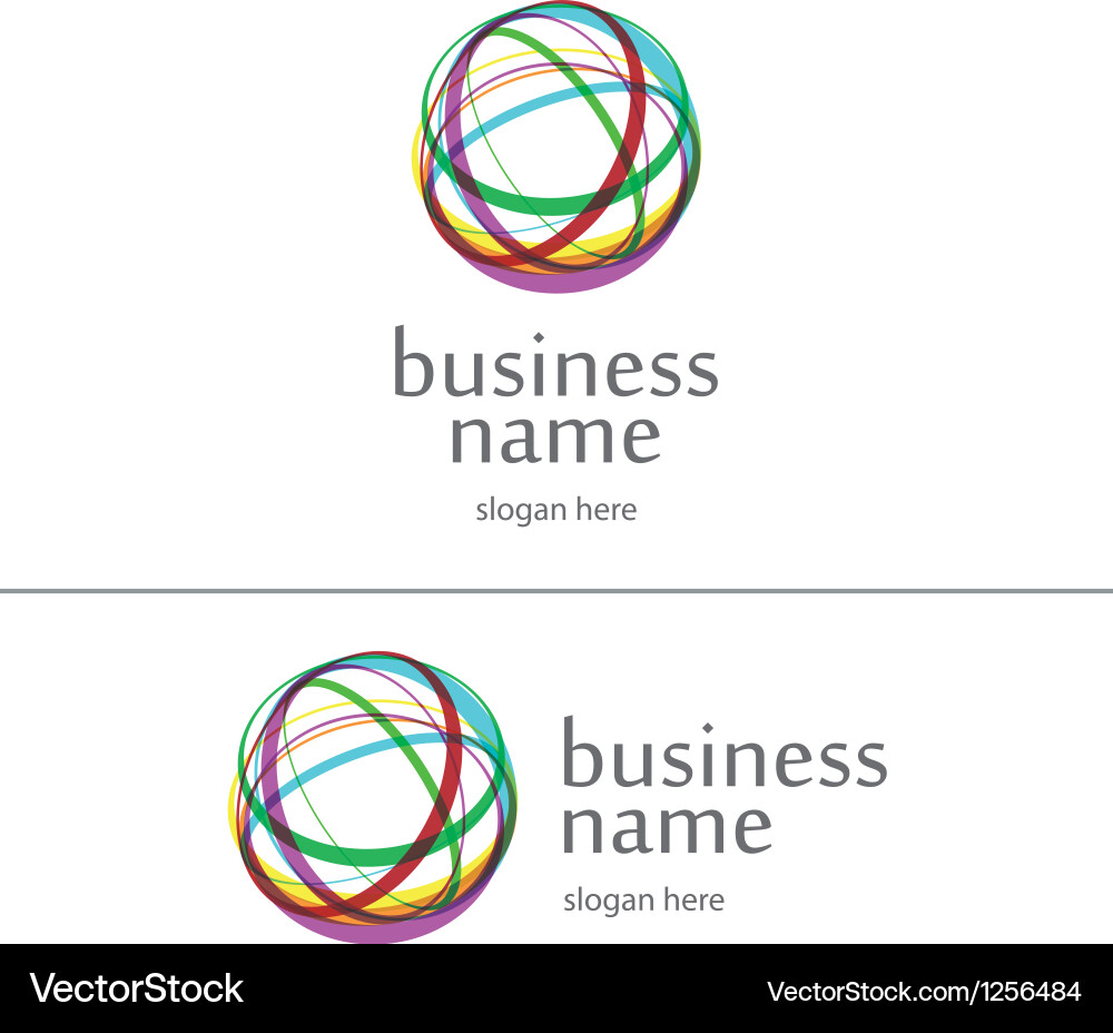 Logo ball of yarn Royalty Free Vector Image VectorStock