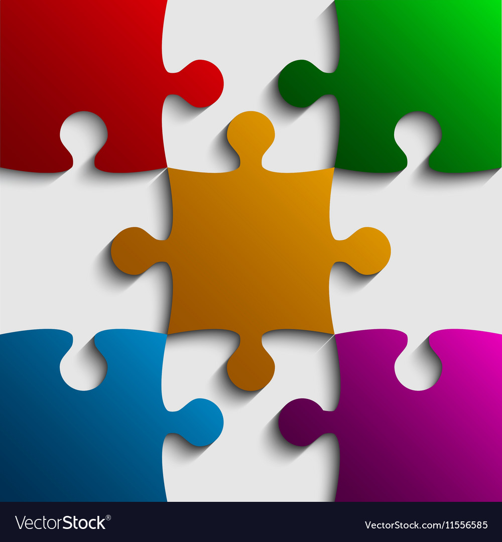 puzzle piece vector