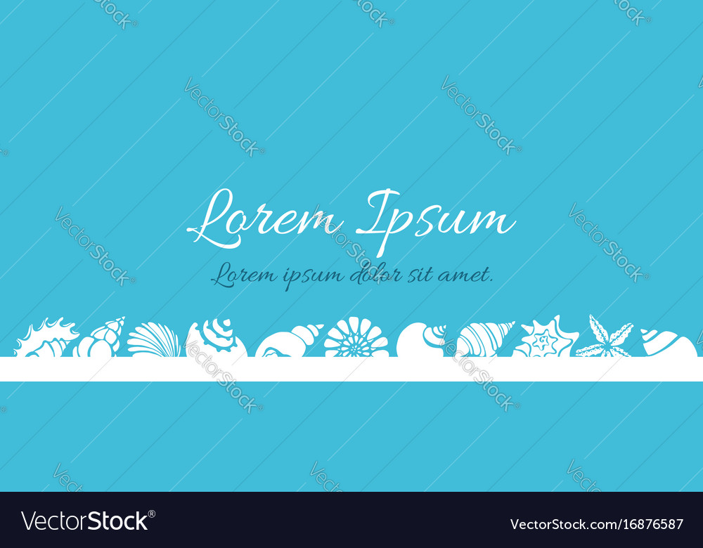 seashell templates