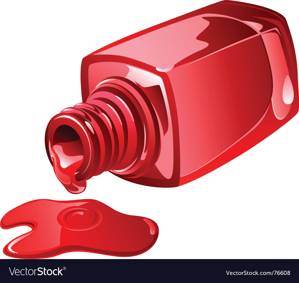 Nail polish Royalty Free Vector Image - VectorStock