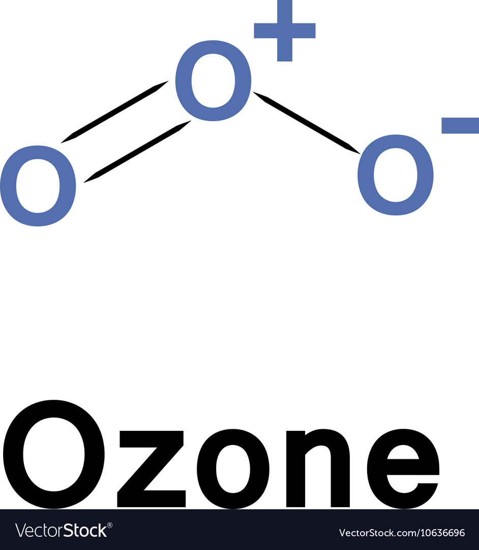 Ozone Molecule Structure Royalty Free Vector Image - 942x1080 - jpeg O3 Structure