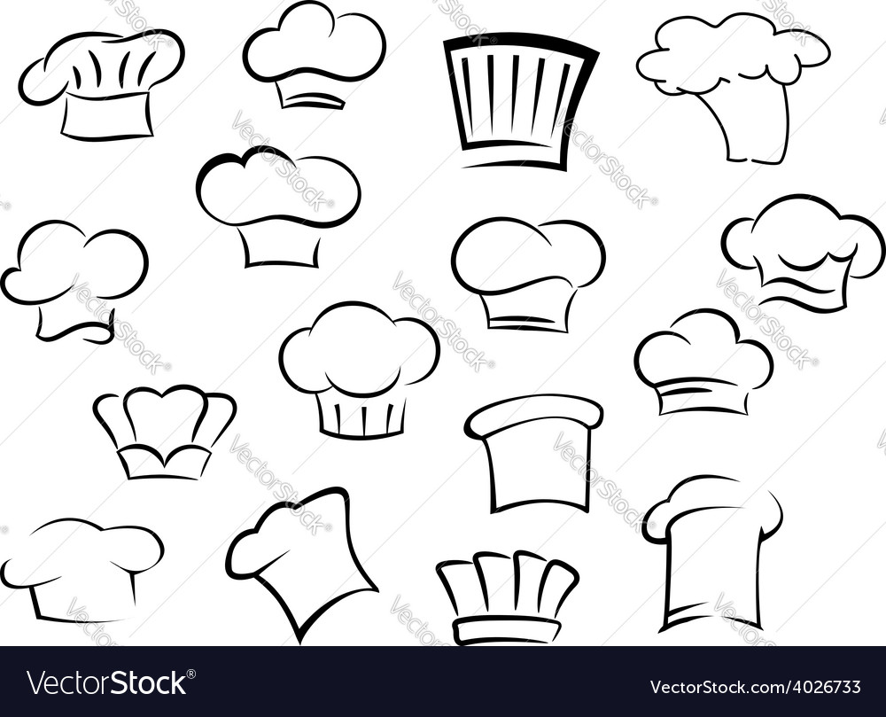 Chef Hats Or Caps For Kitchen Staff Royalty Free Vector focus for Hats For Kitchen Staff for Home Chef Hats Or Caps For Kitchen Staff Royalty Free Vector focus for Hats For Kitchen Staff for Home