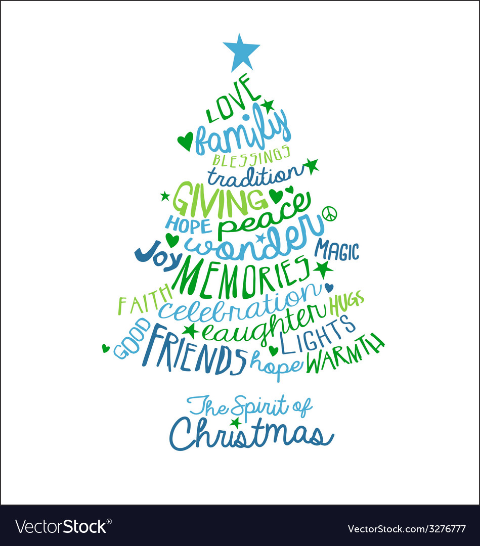 christmas card vector