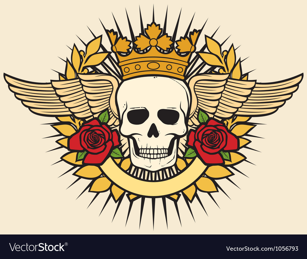 skull symbol skull tattoo design royalty free vector image skull symbol skull tattoo design royalty free vector image