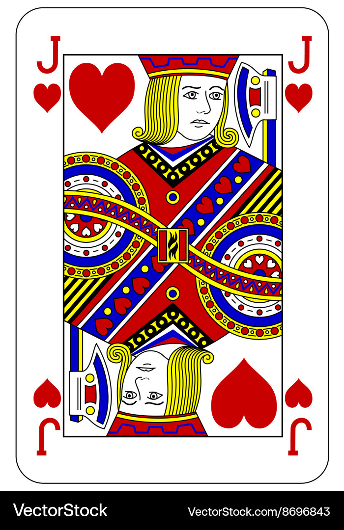 Карта валет на английском