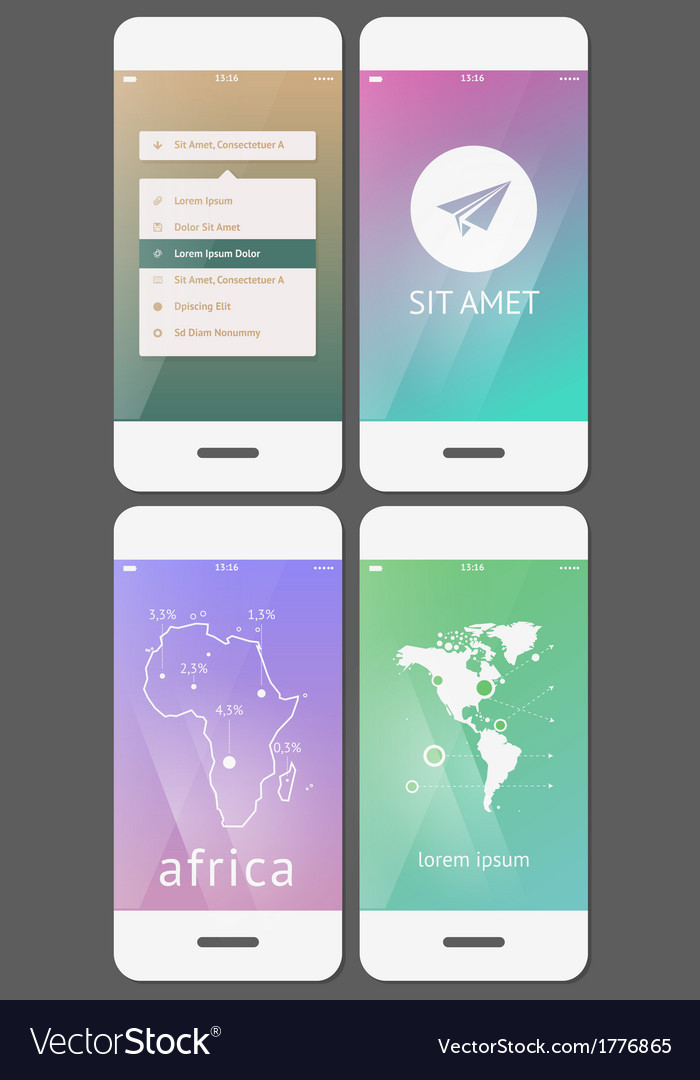 user interface templates
