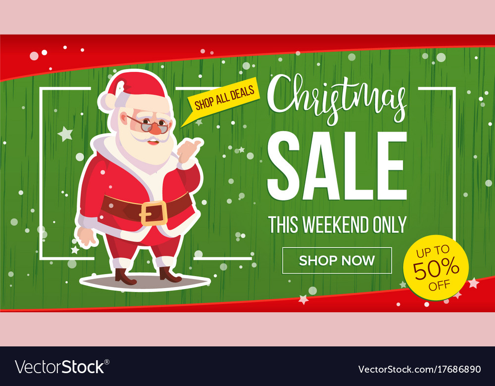 christmas sale banner