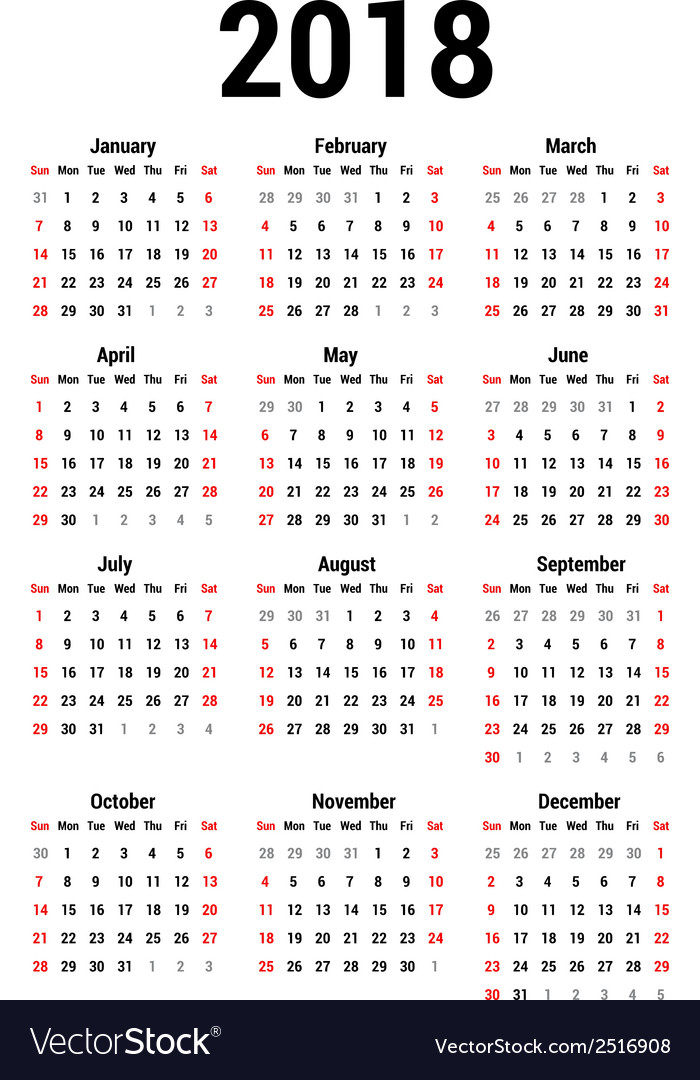 Calendar Free Vector : Calendar royalty free vector image vectorstock Calendar Free Vector : Calendar royalty free vector image vectorstock