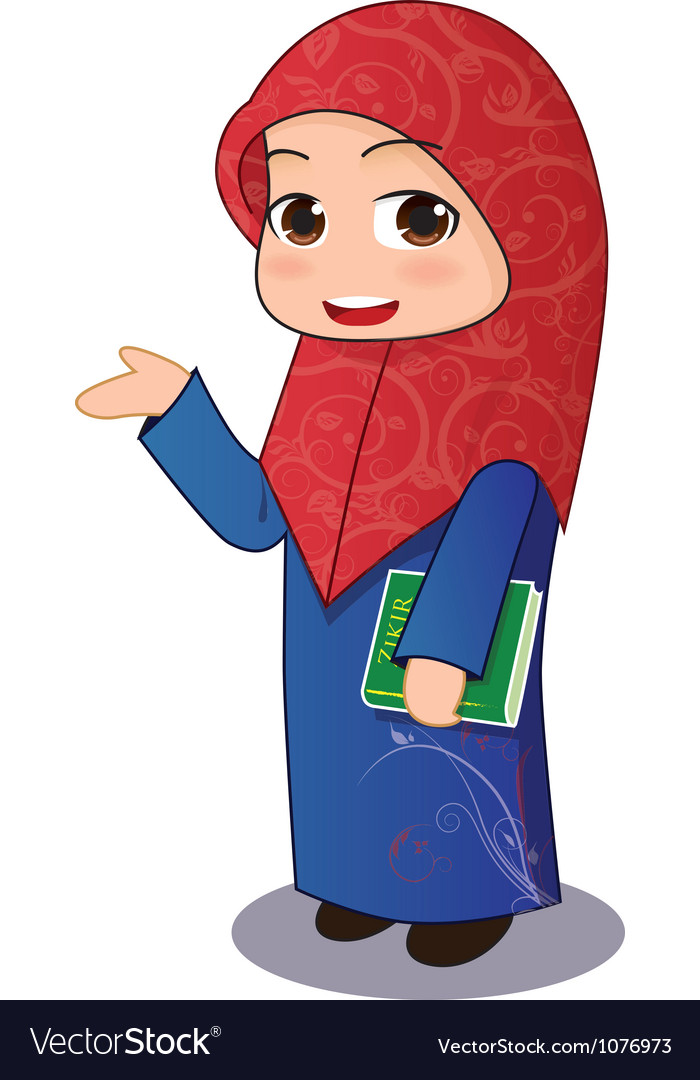 Hijab Muslimah Cartoon - Hijaberduit
