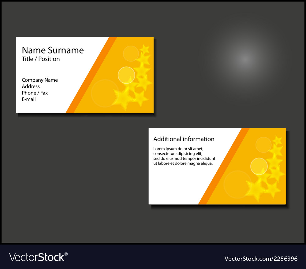business cards layouts