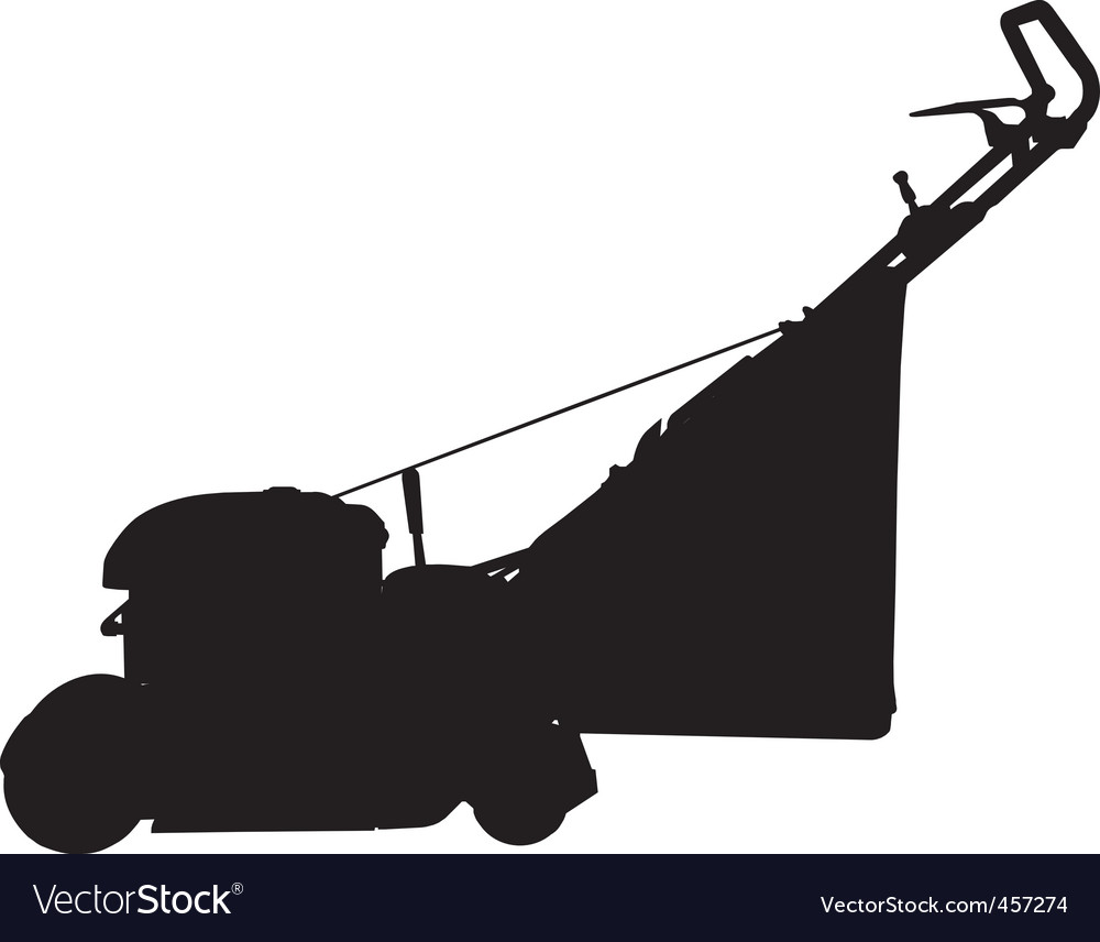 Lawn mower Royalty Free Vector Image - VectorStock