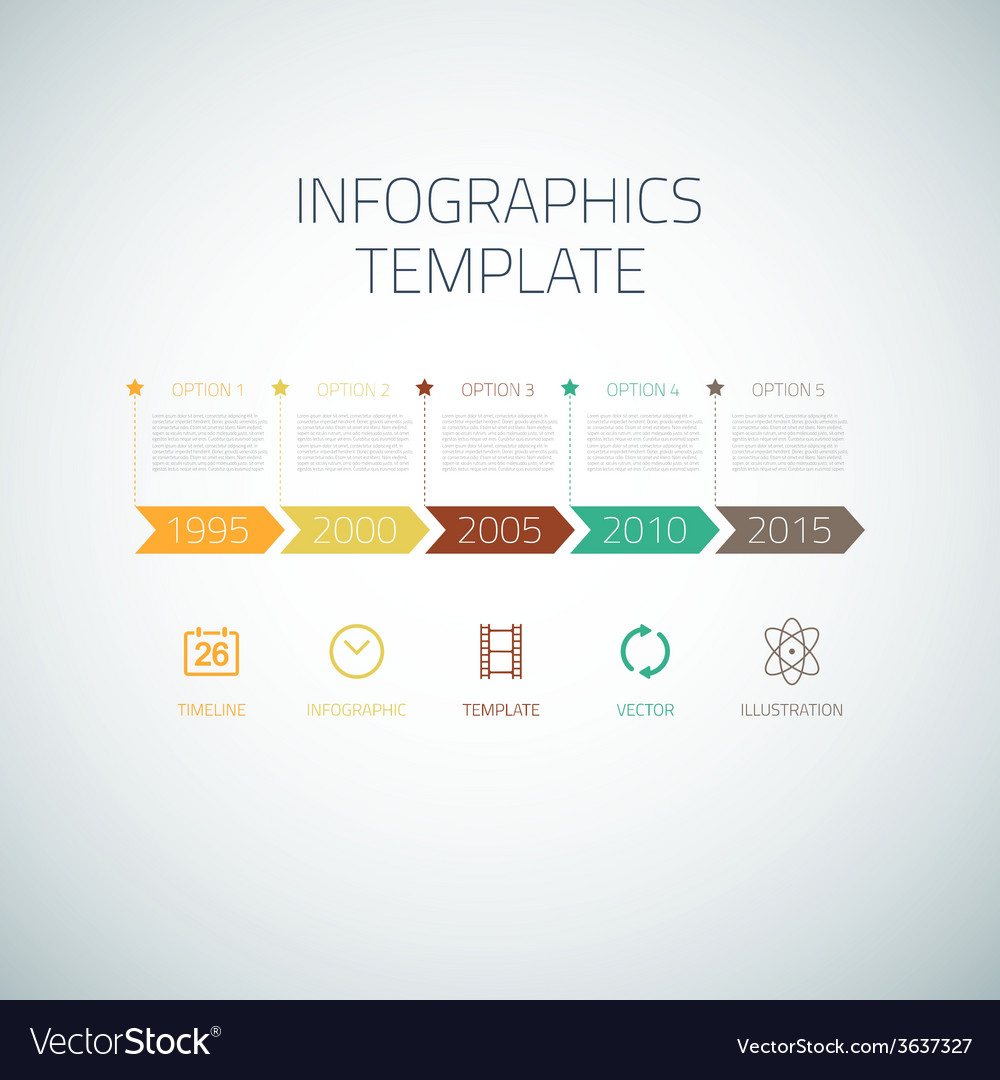 infographic timeline template