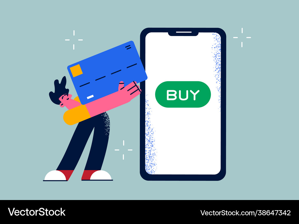 Online Payment And E Commerce Concept Royalty Free Vector