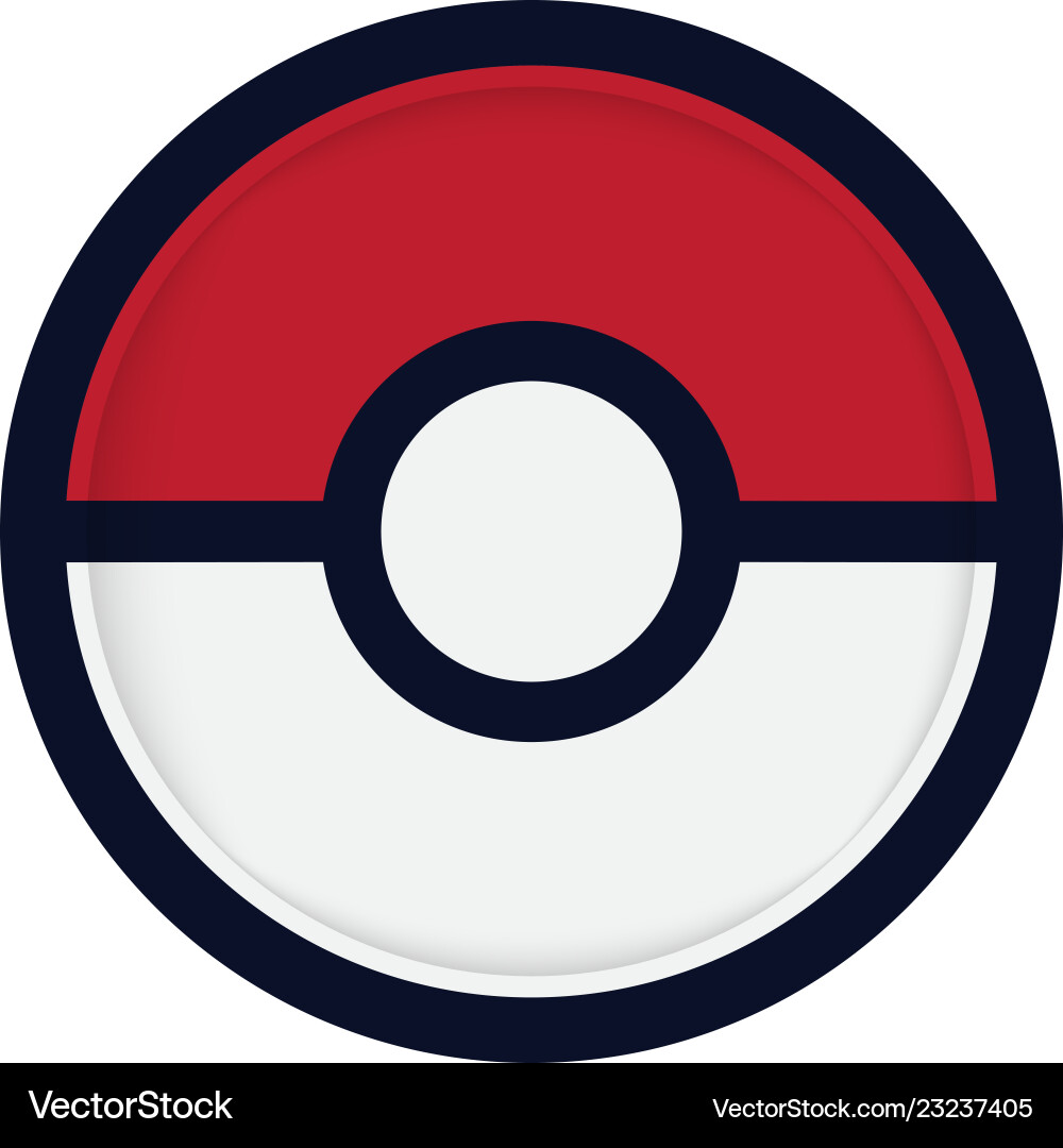 Pokemon Go Logo Icon Royalty Free Vector Image
