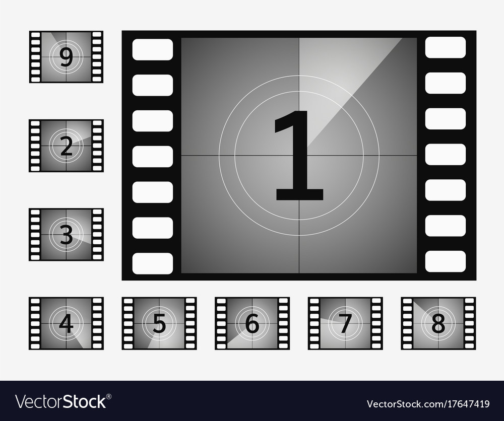 count down numbers