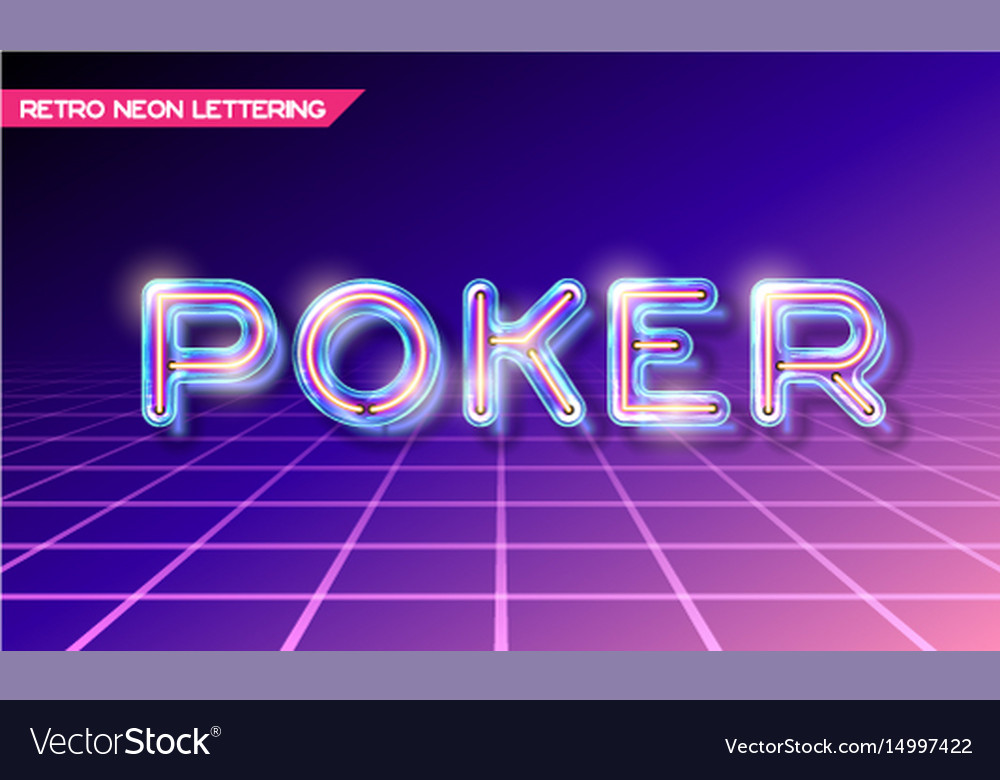 neon lettering