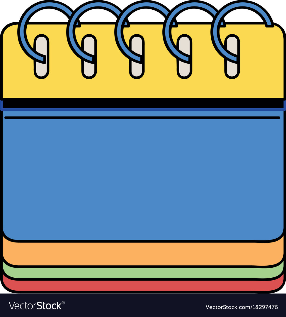 Download Calendar information to organizer event day Vector Image