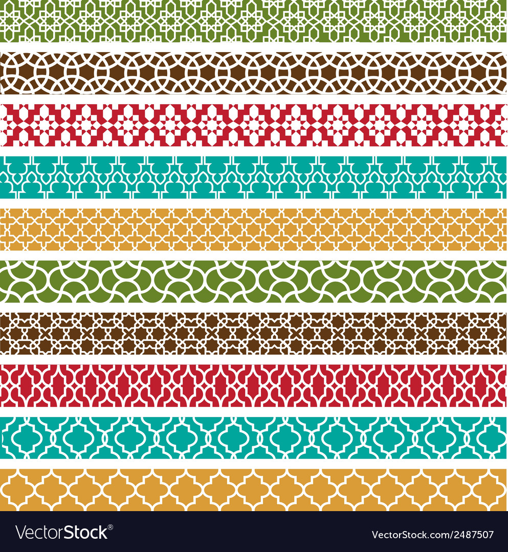 Free border patterns