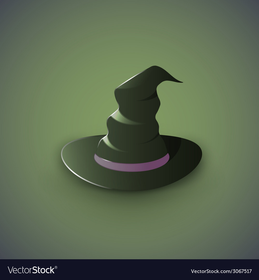 Witchs Hat Royalty Free Vector Image - VectorStock