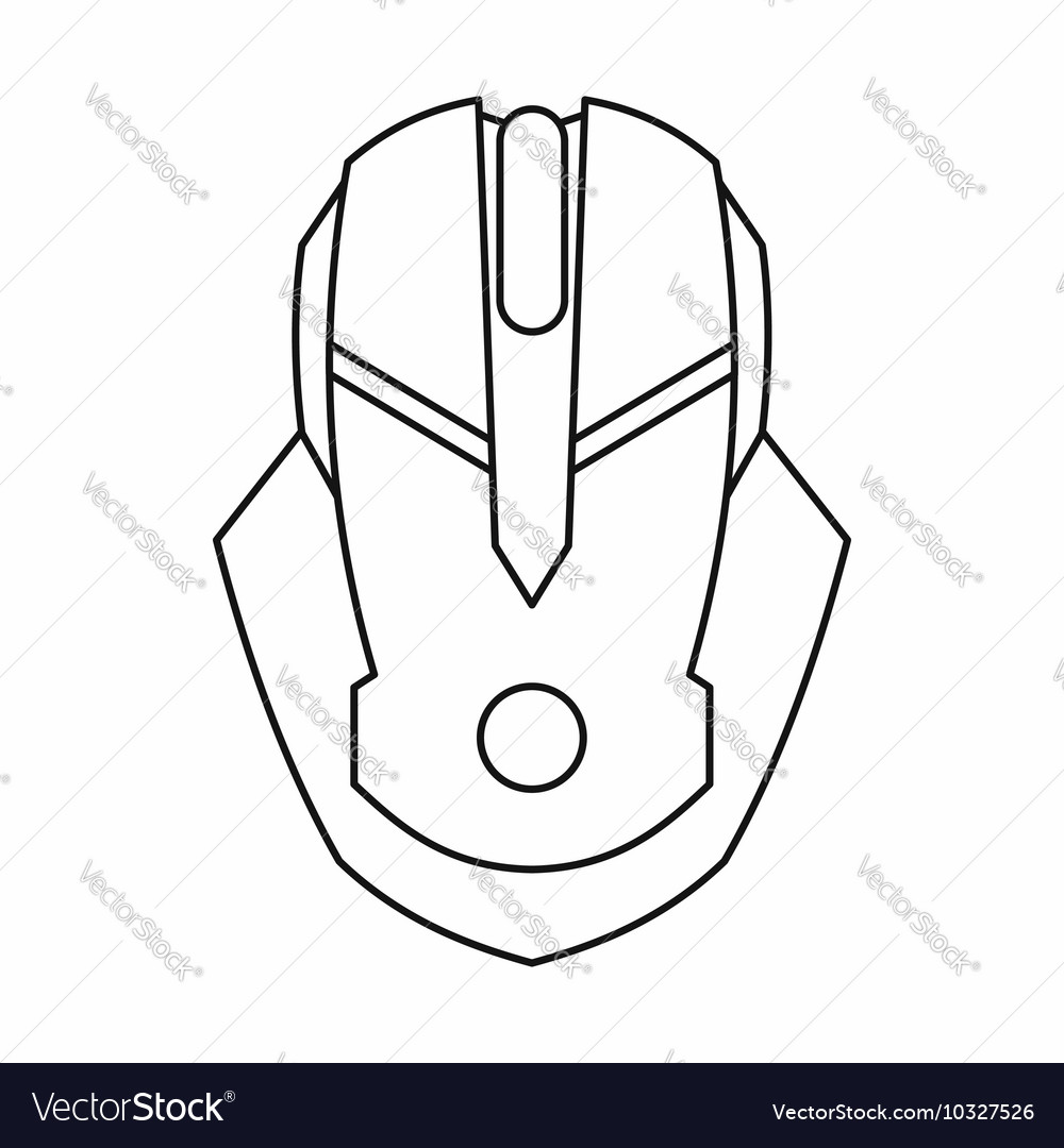 gaming mouse vector