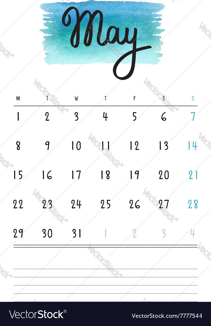 watercolor template