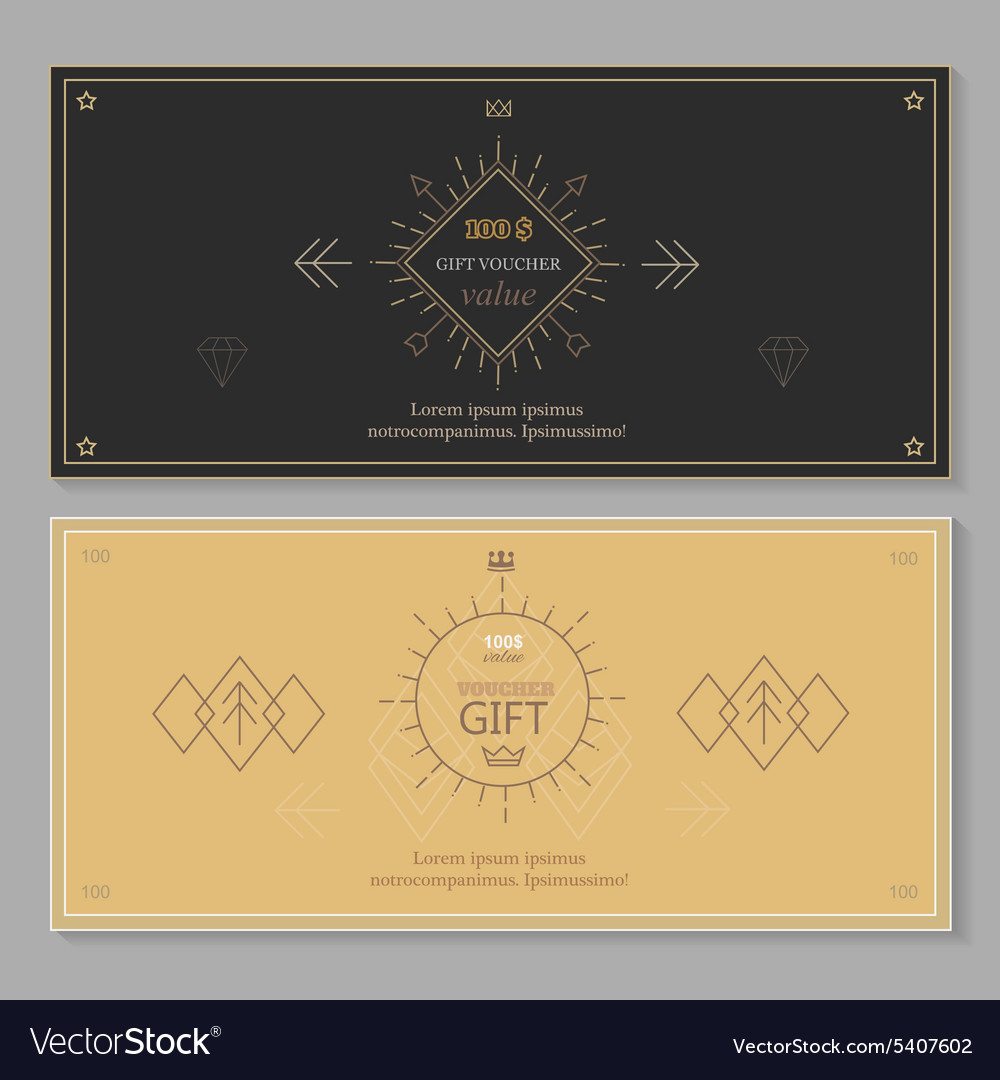 gift certificate coupon template