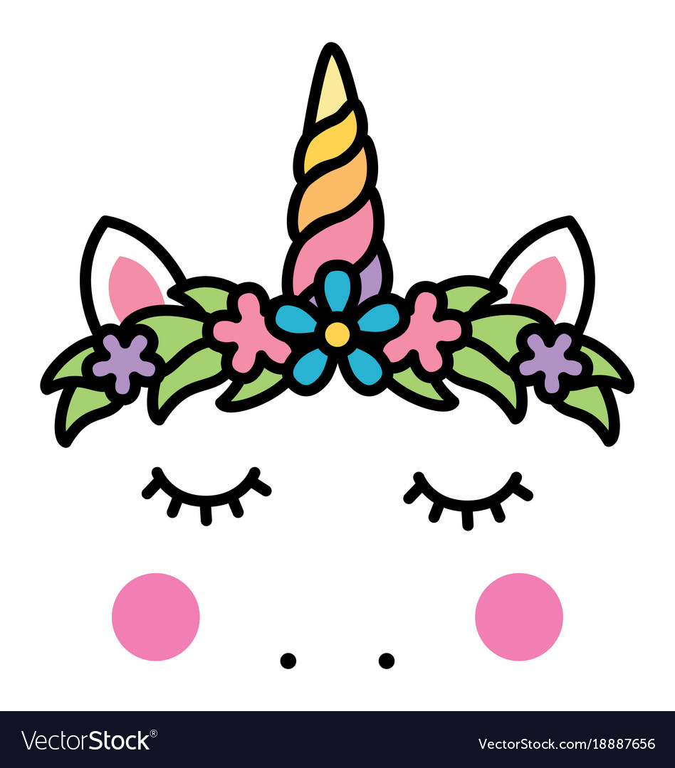 Free Free Unicorn Face Outline Svg 551 SVG PNG EPS DXF File