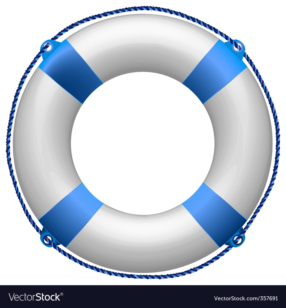 Download Life buoy Royalty Free Vector Image - VectorStock