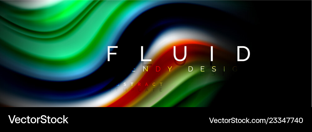 Creative line art banner background abstract Vector Image