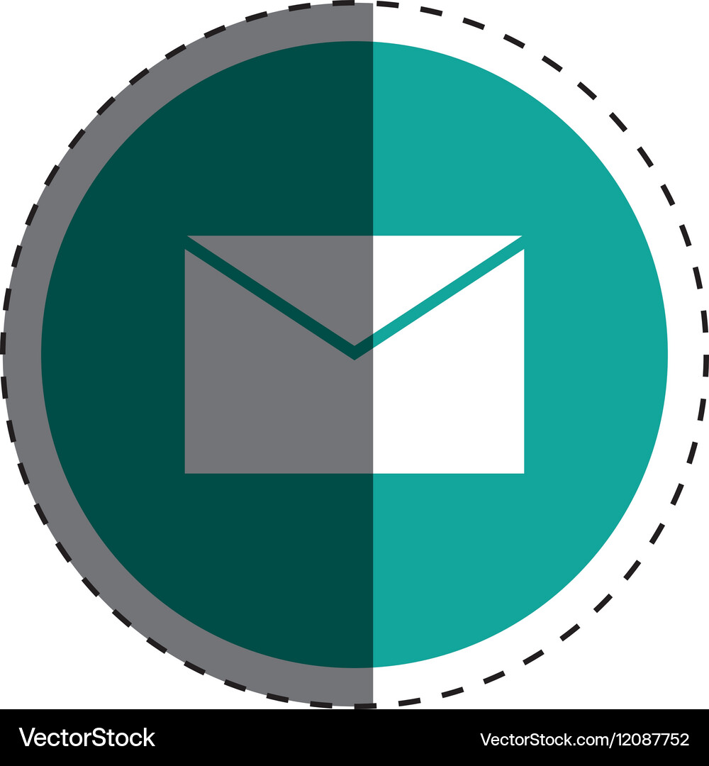 Email or mail symbol Royalty Free Vector Image