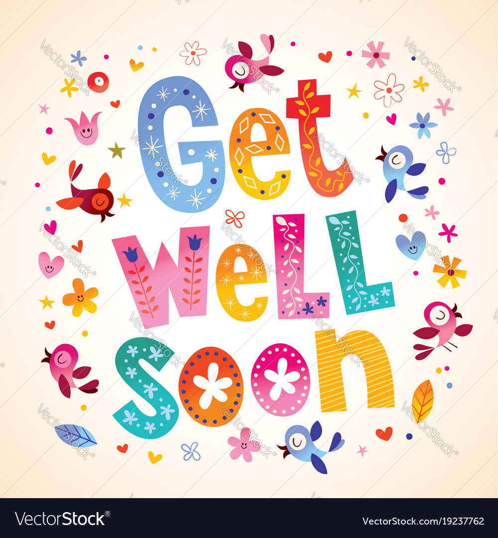 get well soon card