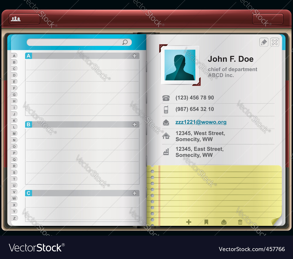 free online address book