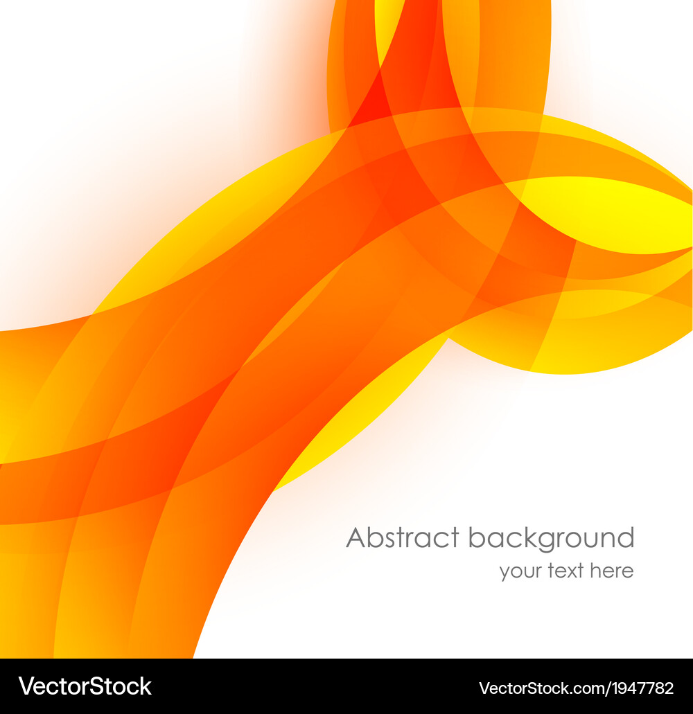 Abstract orange background Royalty Free Vector Image