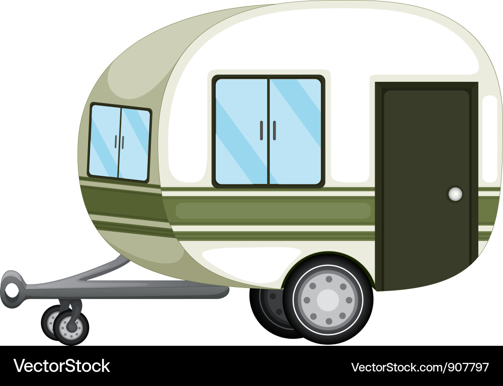 Caravan Royalty Free Vector Image - VectorStock