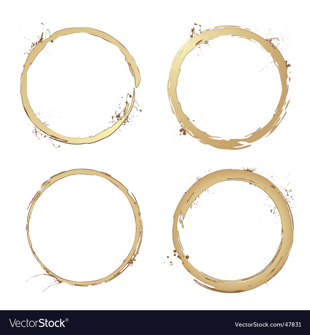 Download Coffee stain Royalty Free Vector Image - VectorStock