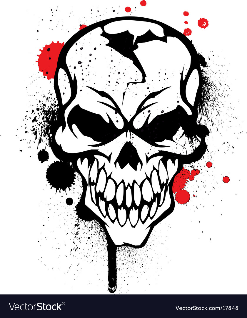 Skull Royalty Free Vector Image Vectorstock Skull Royalty Free Vector Image Vectorstock