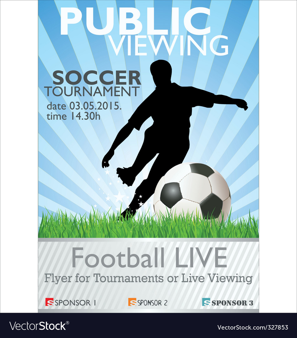 soccer flyer