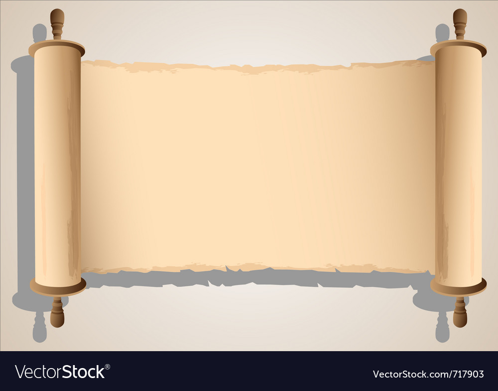 Old scroll banner Royalty Free Vector Image - VectorStock