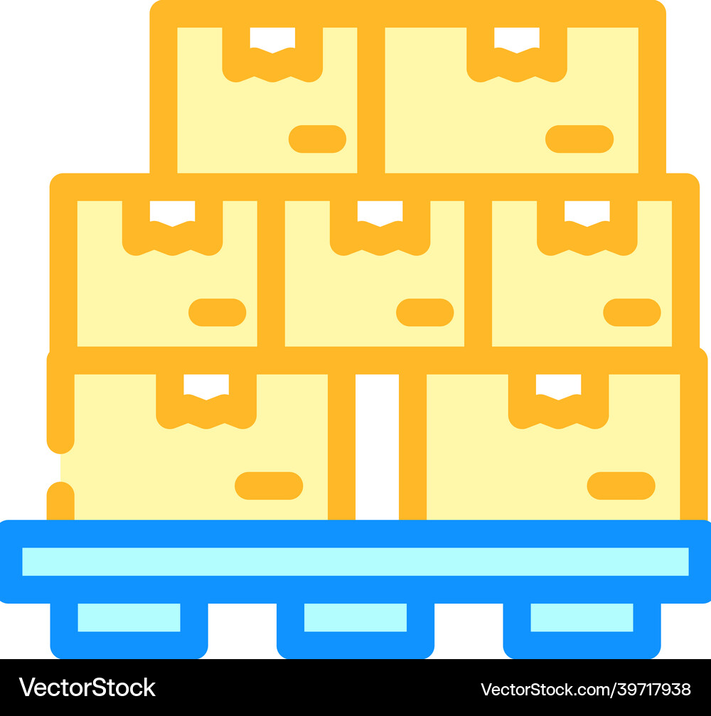 Product and service color icon Royalty Free Vector Image