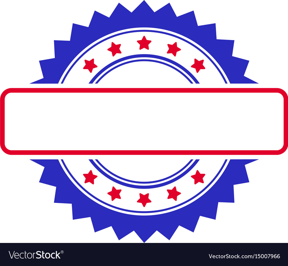 seal stamp template flat icon royalty free vector image stamp template