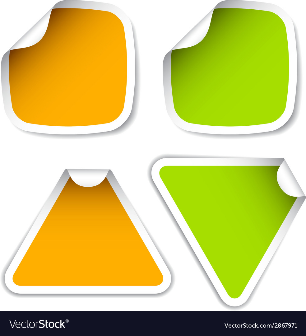 blank stickers