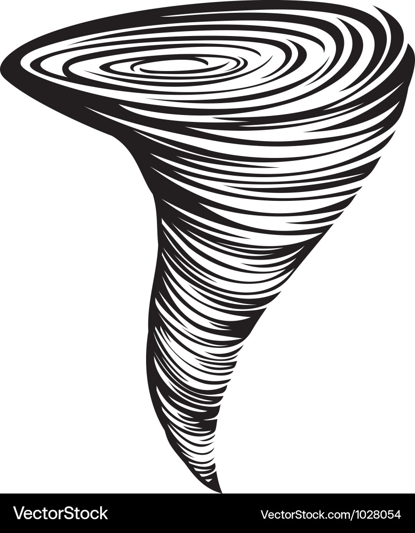 Tornado Royalty Free Vector Image Vectorstock