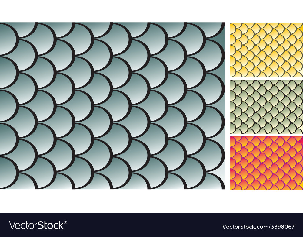 Fish scales texture Royalty Free Vector Image VectorStock