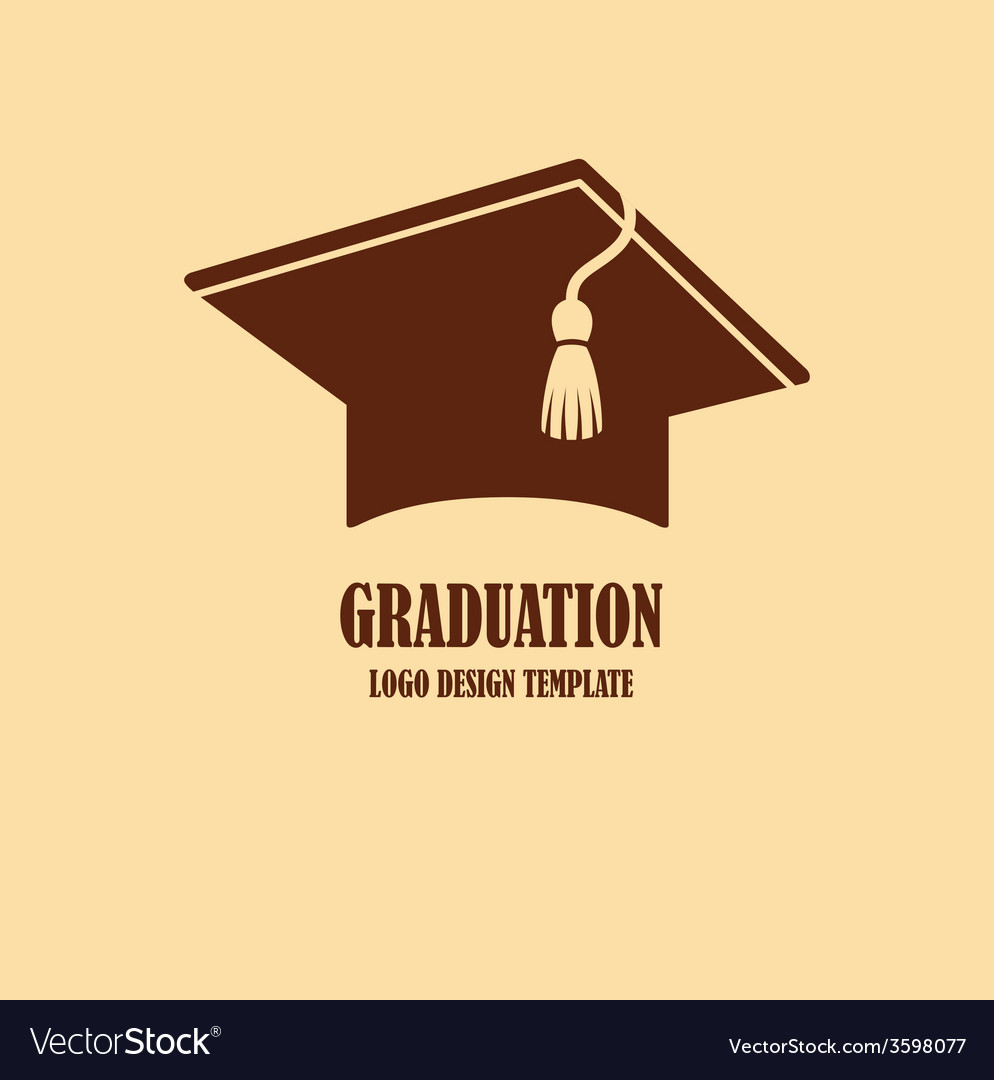 Download Graduation cap logo design Royalty Free Vector Image ...