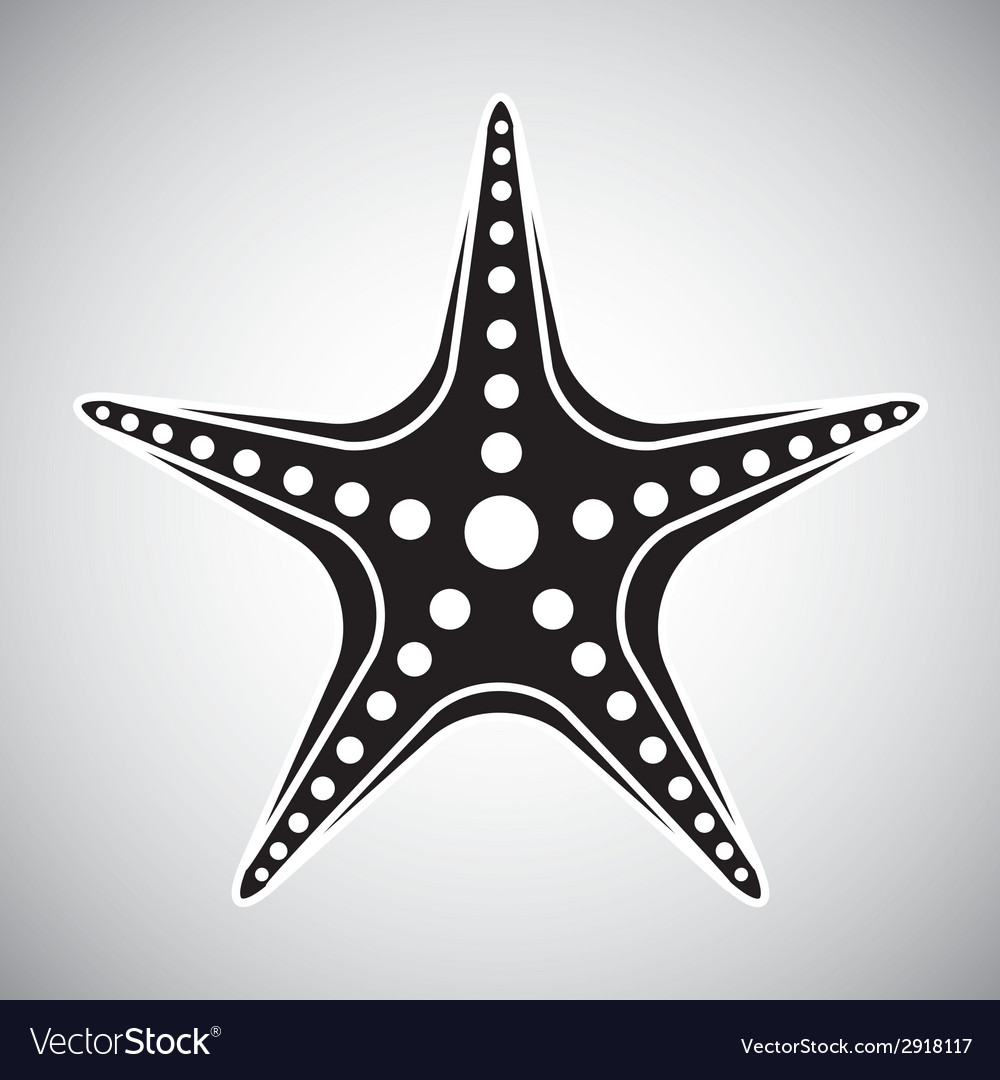 Download Starfish Royalty Free Vector Image - VectorStock